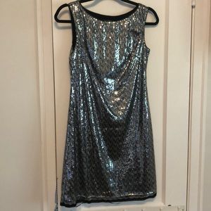 Sequenced shift dress XS